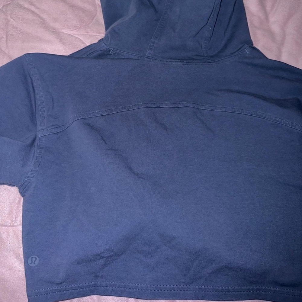 All yours cropped hoodie